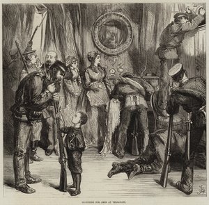 Sökning efter vapen i Versailles